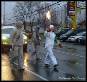 The torch is back on the road
