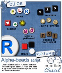 Alpha-beads - PSP Script