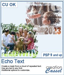 Texte Écho - Script PSP