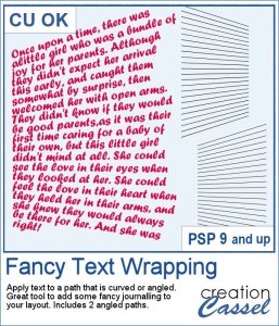 Fancy Text Wrapping - PSP Script