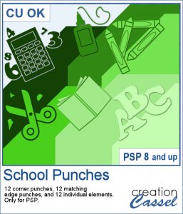 Poinçons d'école - Pinceaux PSP