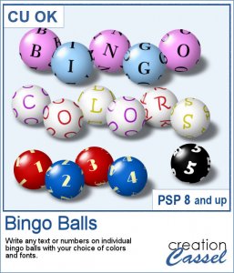 Boules de bingo - Script PSP
