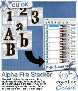Alpha File Stacker - PSP script