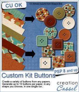 Boutons de kits personalisés - Script PSP
