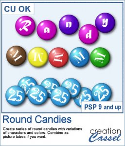 Bonbons ronds - Script PSP