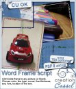 Word Frame - PSP script
