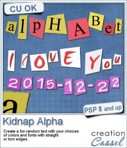 Alphabet Kidnap - Script PSP
