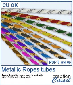 Cordons métalliques - Tubes à images PSP