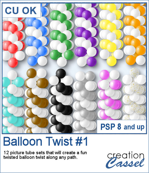 Balloon Twists #1 - Picture Tubes - Click Image to Close