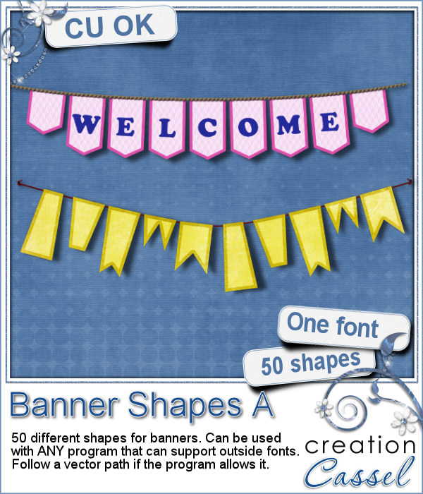 Banner Shape A - Font - Click Image to Close