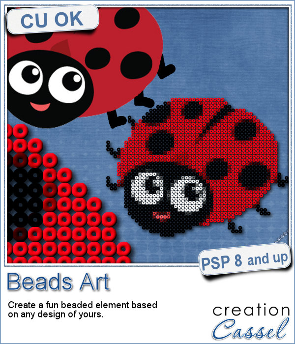 Beads Art - PSP Script - Click Image to Close