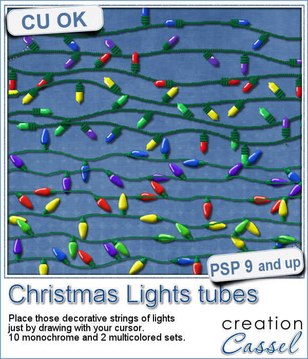 Christmas Lights - PSP Tubes - Click Image to Close