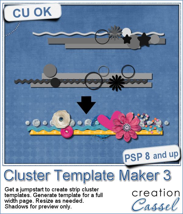 Cluster Template Maker 3 - PSP Script - Click Image to Close