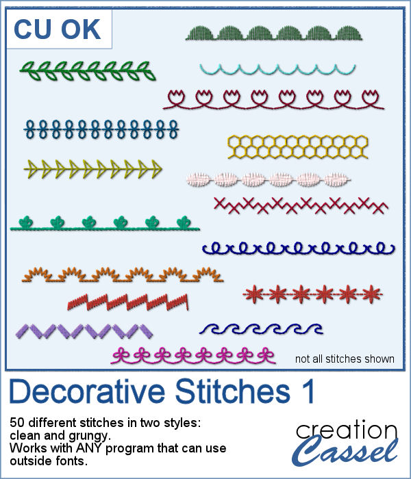 Decorative Stitches - Font - Click Image to Close