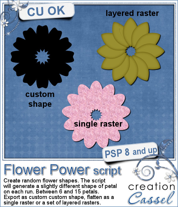 Flower Power - PSP script - Click Image to Close