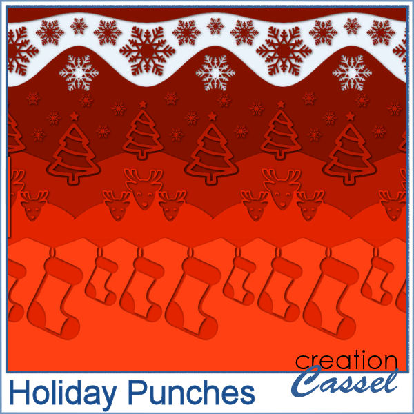 Holiday Punches - PSP Brushes - Click Image to Close