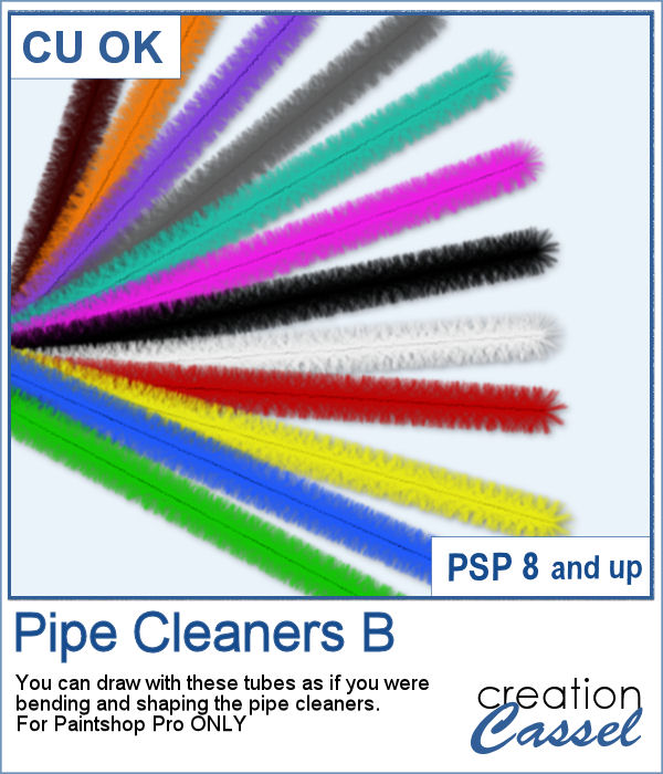 Pipe Cleaners B - PSP tubes - Click Image to Close