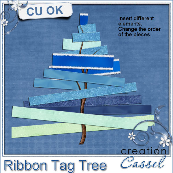 Ribbon Tag Tree - PSP Script - Click Image to Close