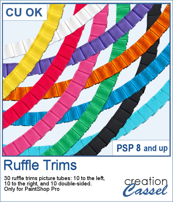 Ruffle Trims - Picture Tubes - Click Image to Close