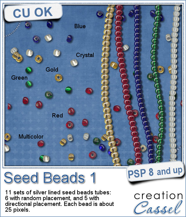 Seed Beads 1 - PSP Tubes - Click Image to Close