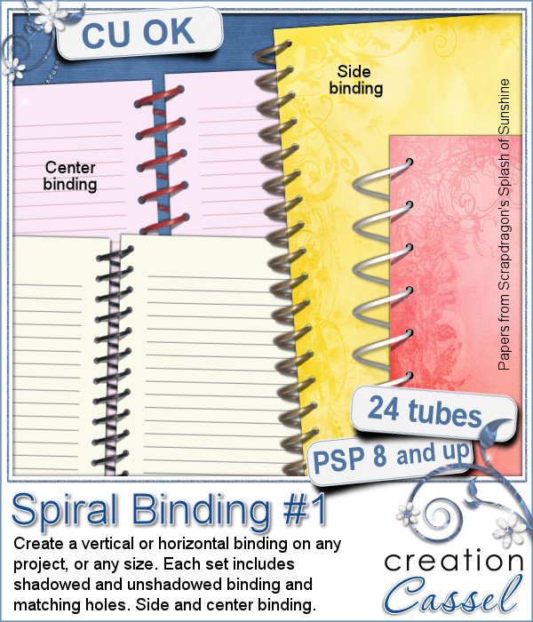 Spiral Binding #1 - PSP Tubes - Click Image to Close
