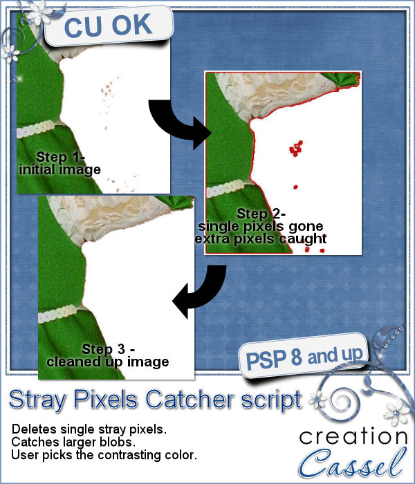 Identificateur de pixels perdus - PSP script