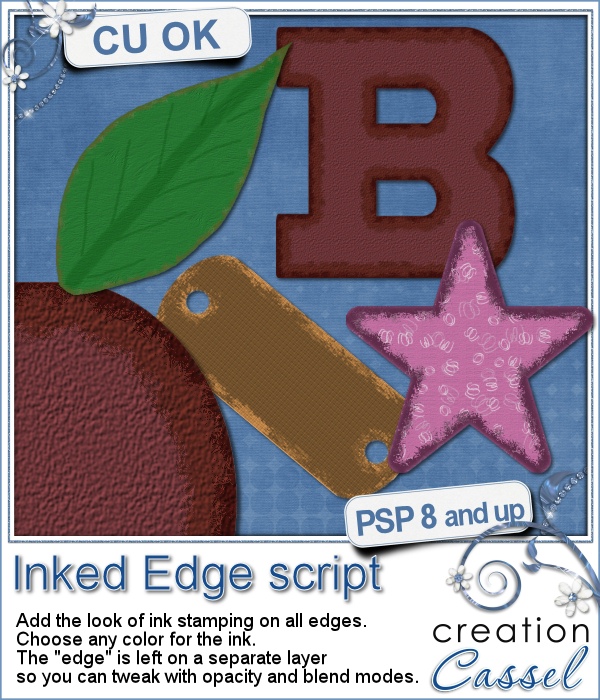 Inked Script Inked edges – new script | Creation Cassel