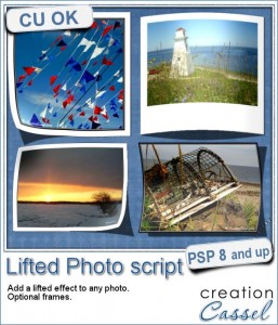 Lifted Photo script for Paintshop Pro