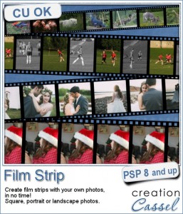 Film Strip script for Paintshop Pro