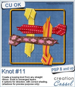 Knot script for Paintshop Pro
