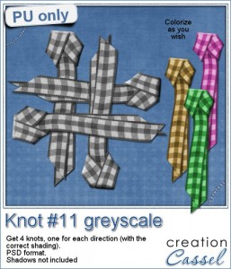 Knot in greyscale
