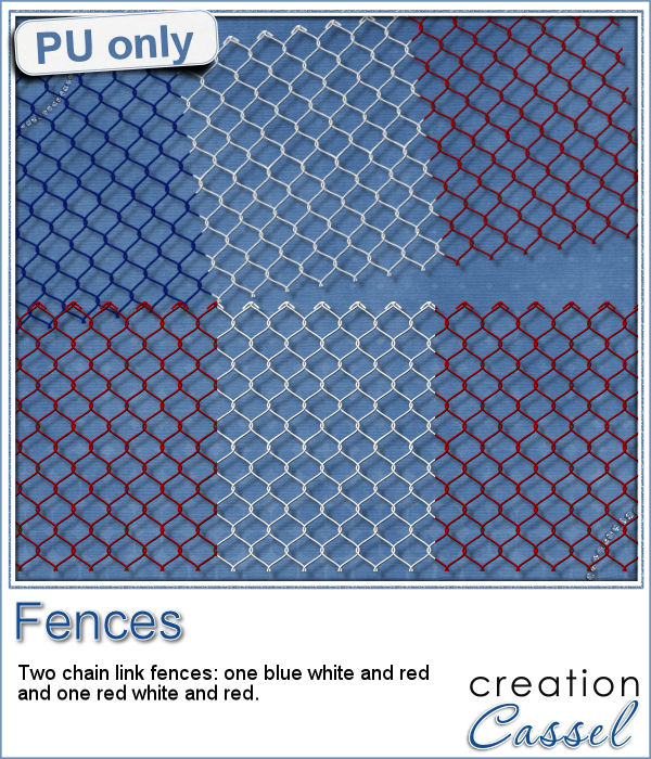 Chain link fences