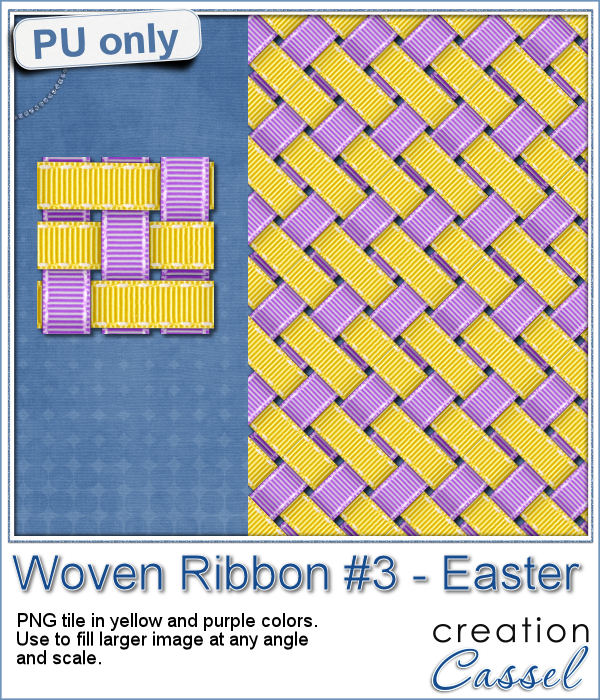 Woven Ribbon seamless tile