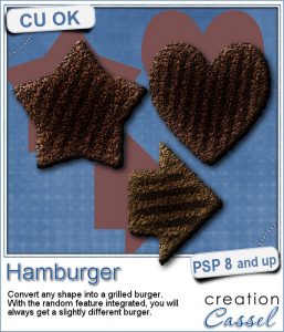 Hamburger script for Paintshop Pro