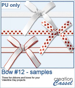 Ribbons and bows in png format