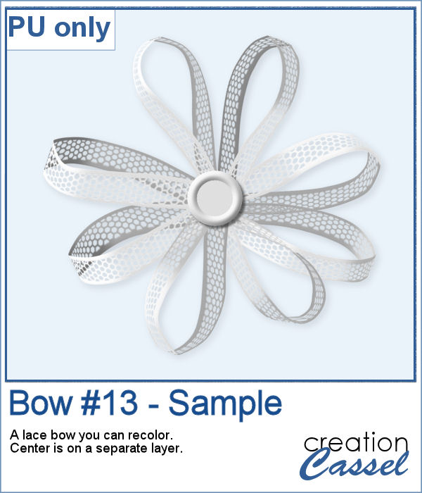 Sample bow in .pspimage format