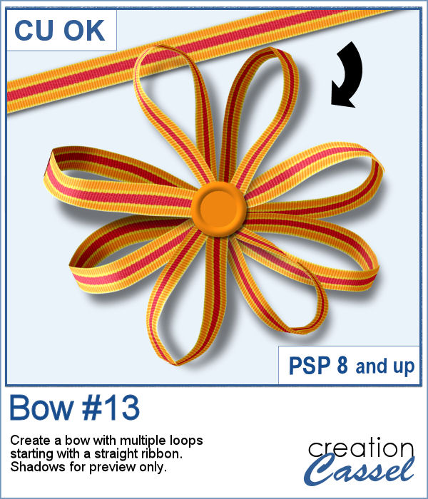 Bow script for Paintshop Pro