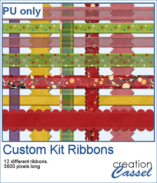 Ribbons in png format