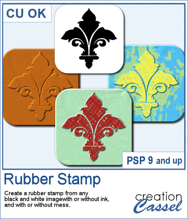 Rubber stamp script for Paintshop Pro