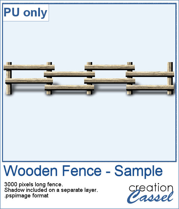 Wooden Fence Sampler