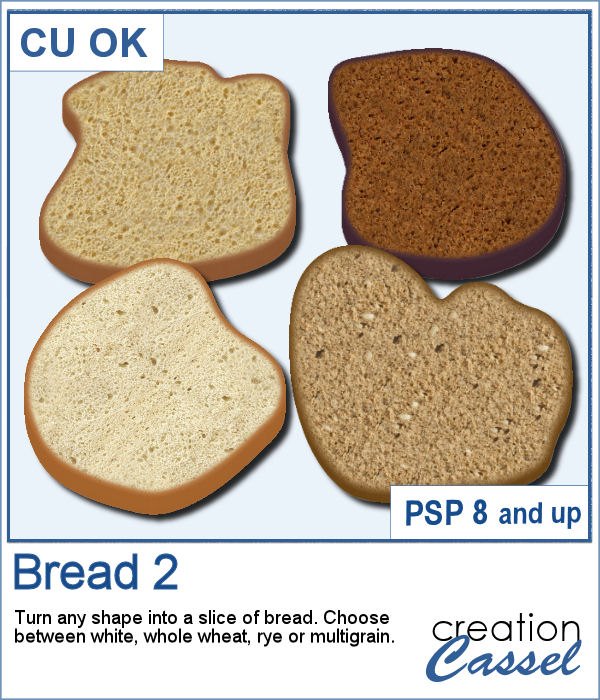 Bread slices script for PaintShop Pro