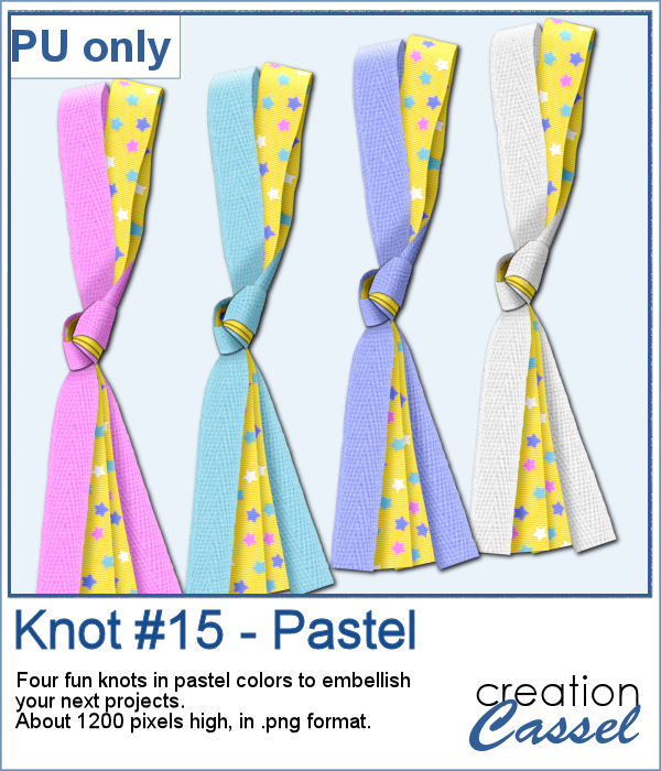 Double knots in png format