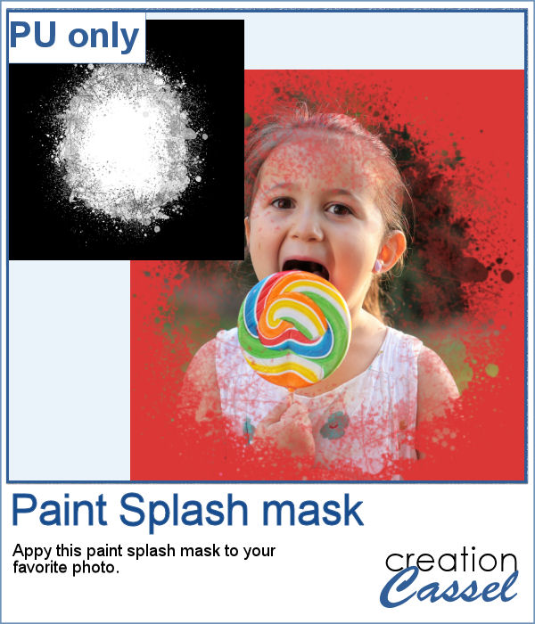 Paint Splash mask