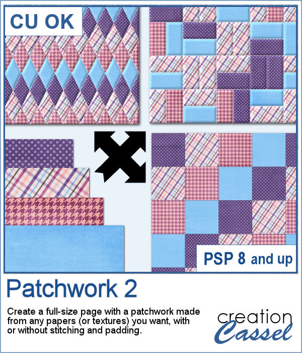 Patchwork script for PaintShop Pro