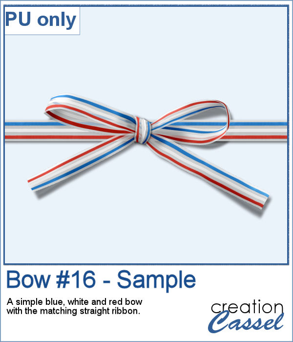 Ribbon bow in png format
