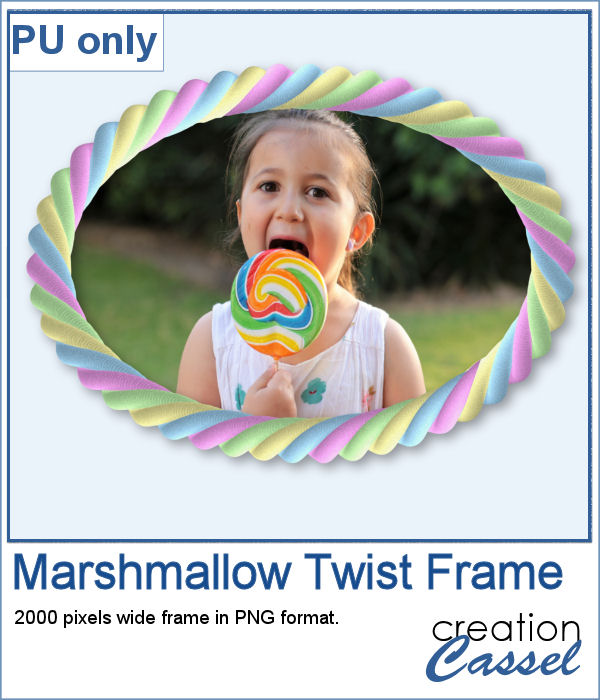 Marshmallow Twist frame