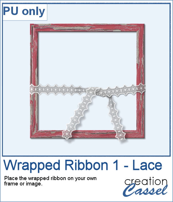 Wrapped Ribbon lace