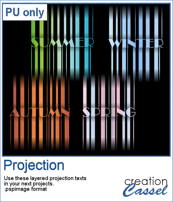 Projection lights in png format