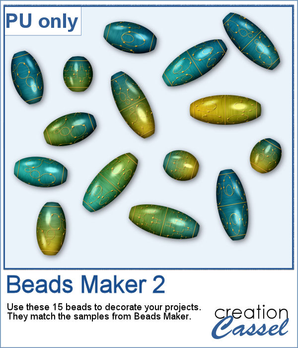 Decorated Beads
