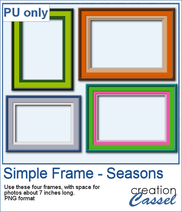 Frames in PNG format